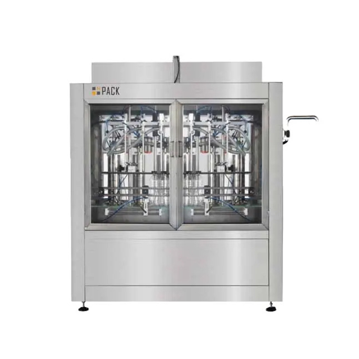 6頭自動橄欖油液體填充機