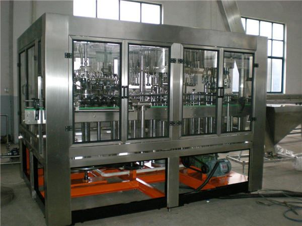 自動玻璃瓶水灌裝機