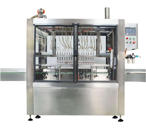 全自動10頭化妝品果醬灌裝機