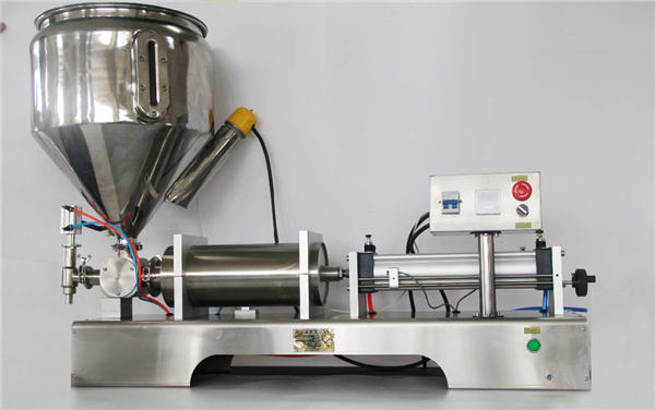 純氣動半自動果醬灌裝機