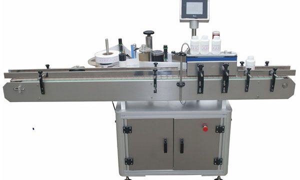 寵物塑料玻璃瓶的自動雙面Llabeling Mmachine