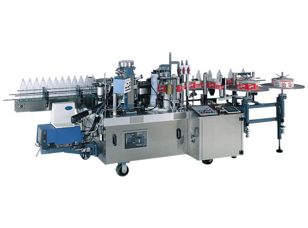 汽車小瓶膠貼標機