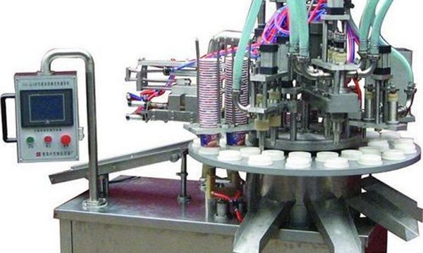 自動化妝品軟膏/奶油灌裝機