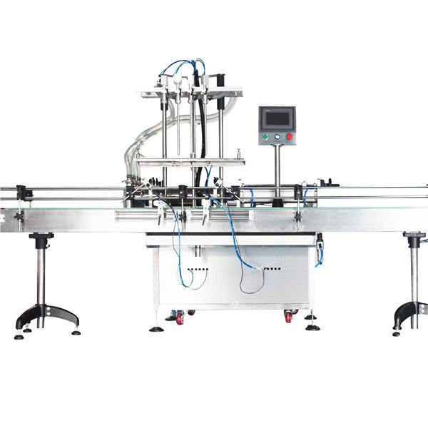 自動8,10,12頭乳液活塞式灌裝機/灌裝機